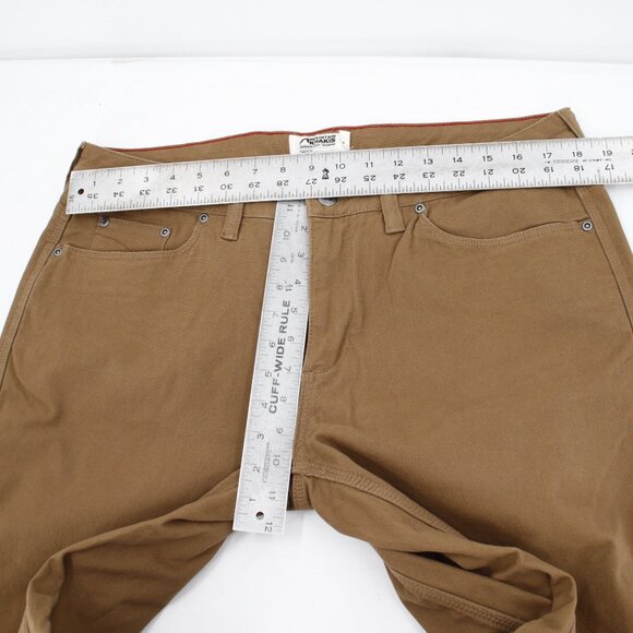 Mountain khakis pants Women's 14 36x32 Camber 106 Lined Classic Fit Cotton Blend - Picture 7 of 14